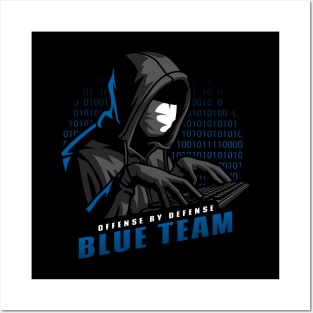 Blue Team | Hacker Design Posters and Art